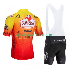 St Michel Auber 93 Mavic Fahrradbekleidung Radtrikot Kurzarm + Trägershorts 2024